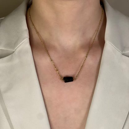 collier cléa labradorite doré