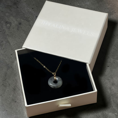 collier sarah labradorite doré